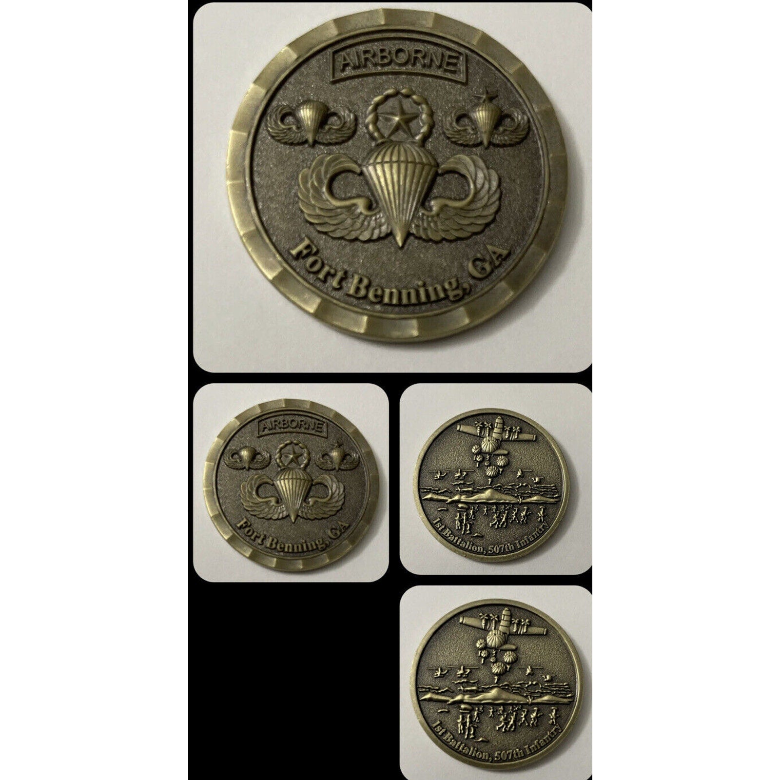 Army 82nd Airborne Challenge Coin