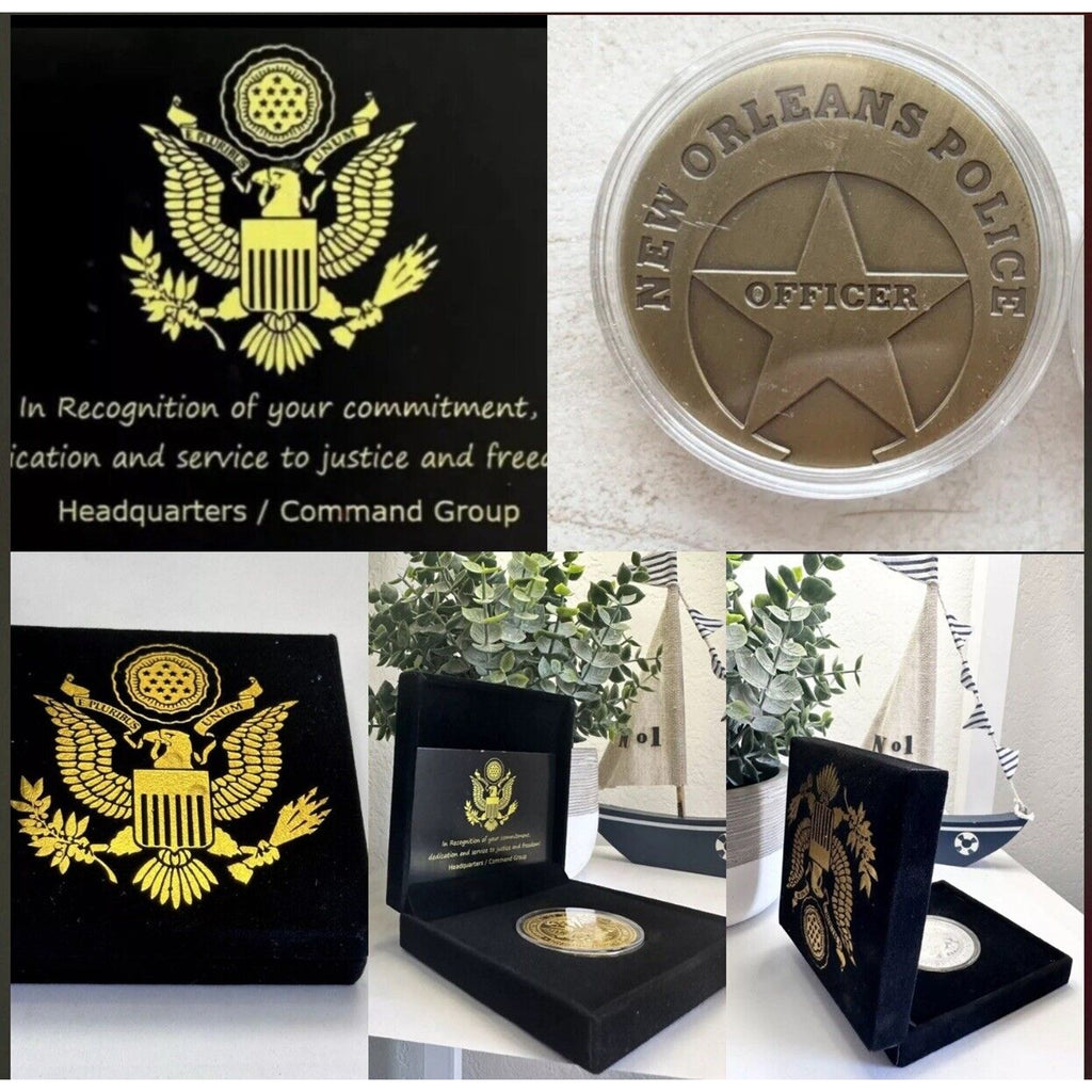 New Orleans Police Department Officer Challenge Coin