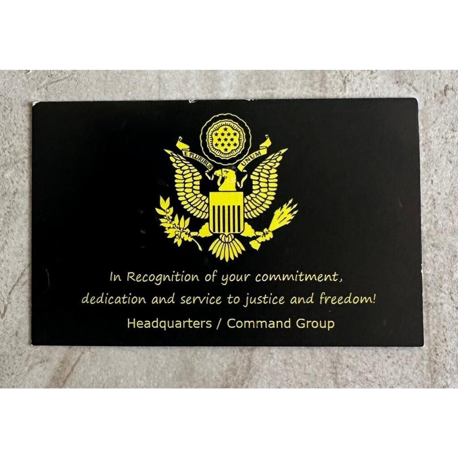 Chicago Police Officer Department Challenge Coin -USA