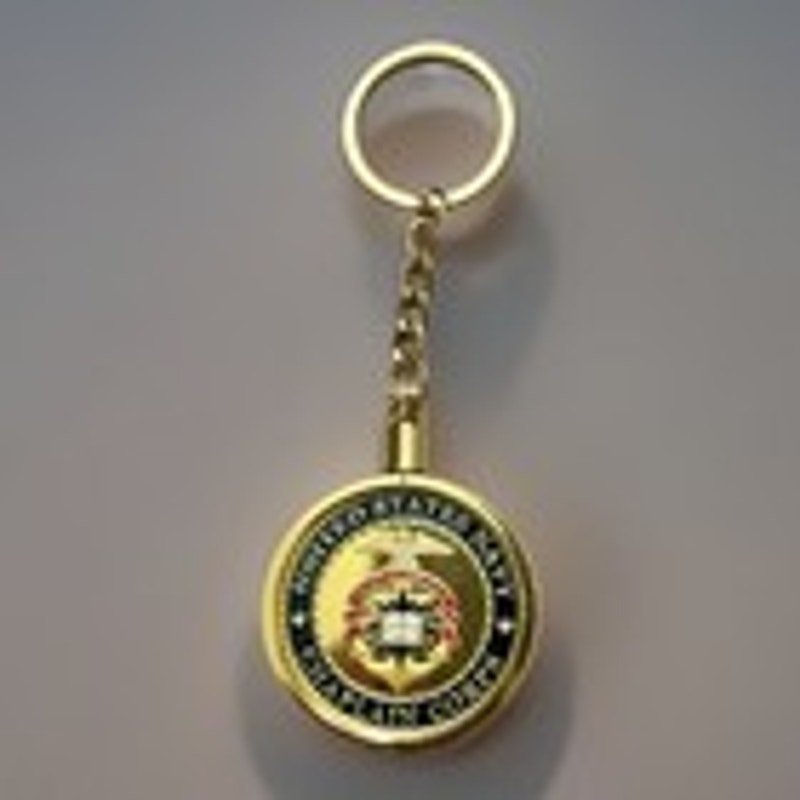 U S NAVY CHAPLAIN CORPS Challenge Coin Keychain. Fast Shipping!