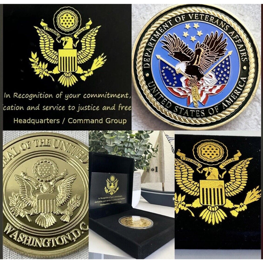 United States Department of Veterans Affairs Challenge Coin 40mm USA