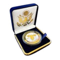 U S AIR FORCE SR-71 BLACKBIRD Challenge Coin With Blue Velvet Case