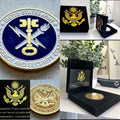US ARMY INTELLIGENCE AND SECURITY COMMAND Challenge Coin With velvet Case