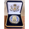 Department of Energy (DOE) Challenge Coin With Blue Velvet Case. Fast Shipping!