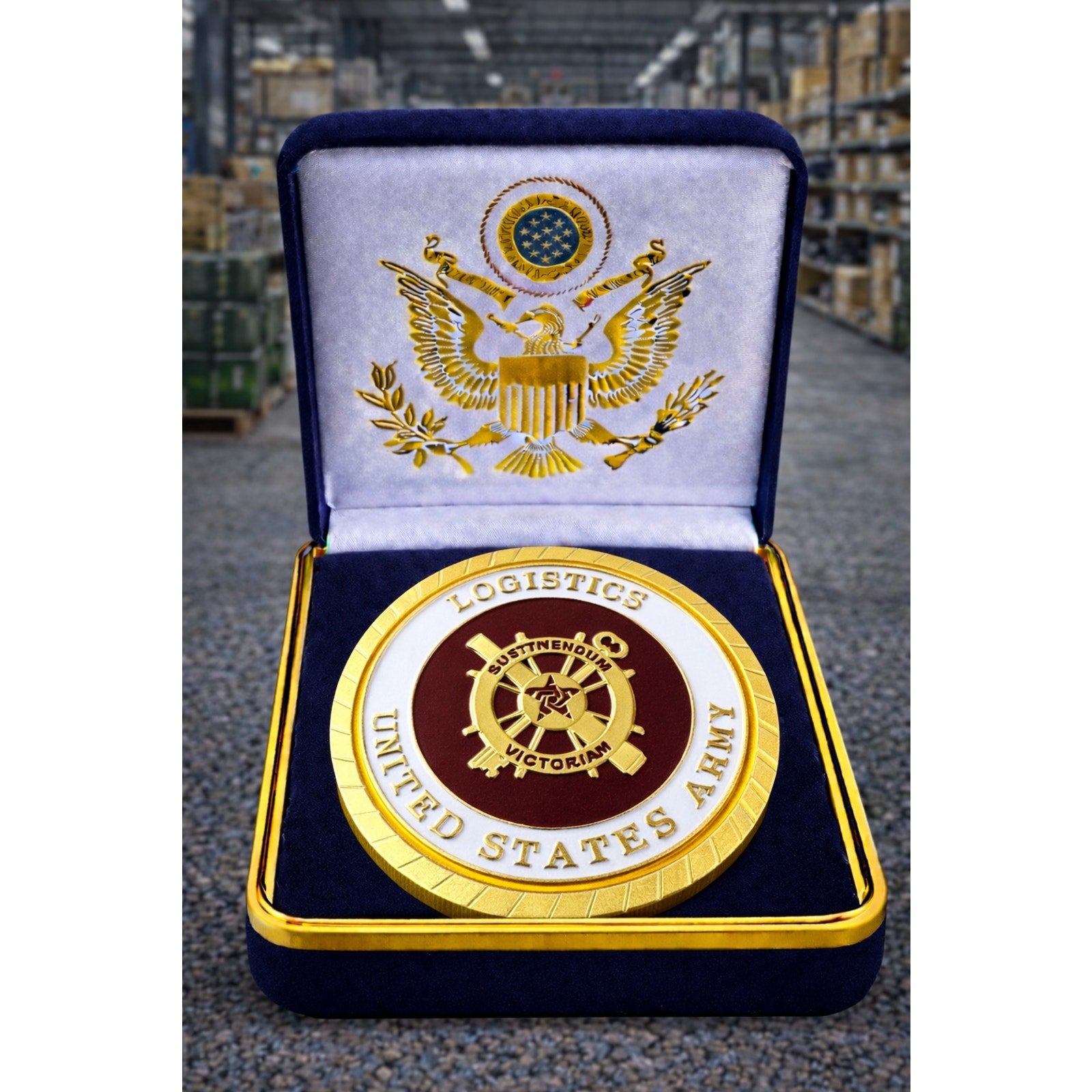UNITED STATES ARMY - Logistics Corps Challenge Coin. ·FAST SHIPPING· ·NEW·