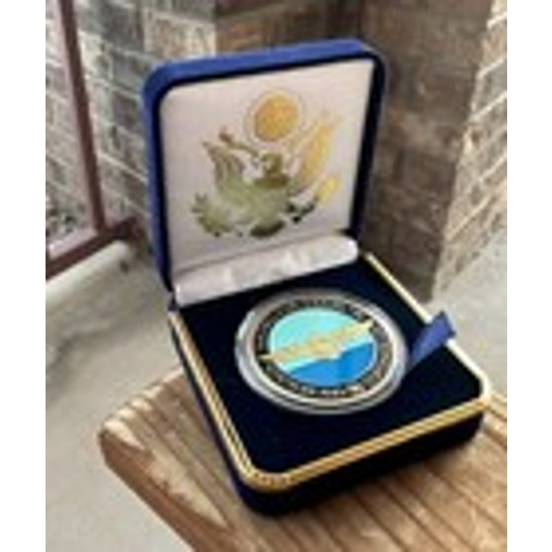 Department of Energy (DOE) Challenge Coin With Blue Velvet Case. Fast Shipping!