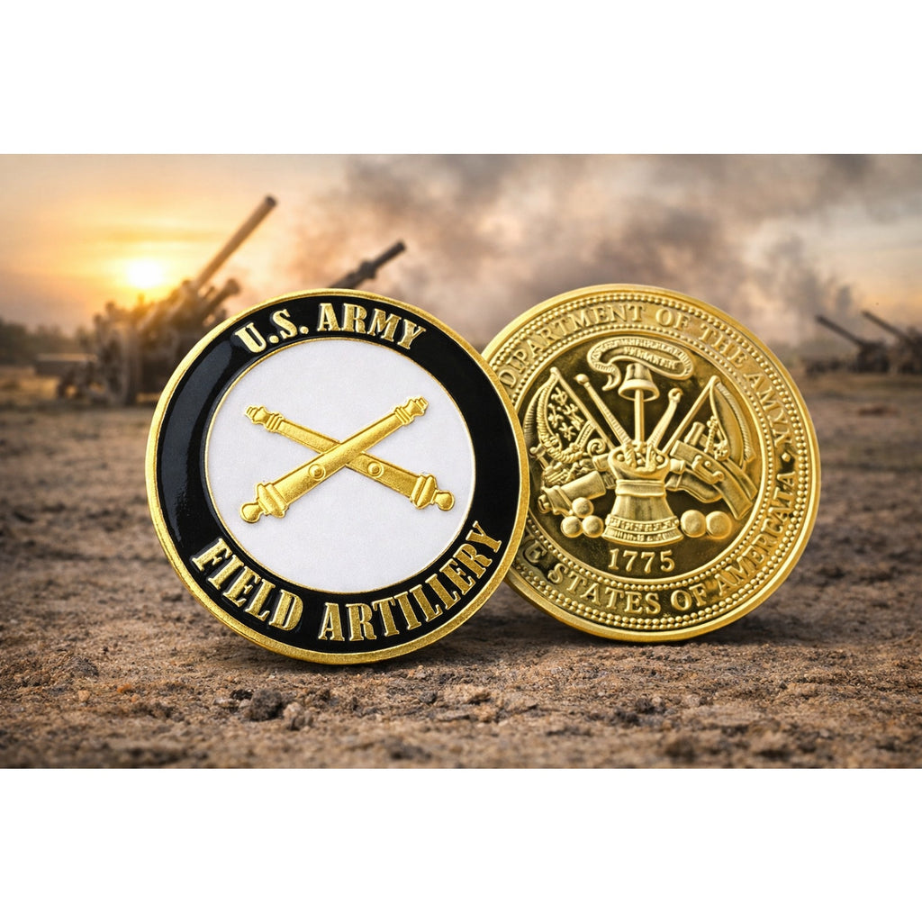 U S ARMY Field Artillery Combat Challenge Coin ·FAST SHIPPING· ·NEW·