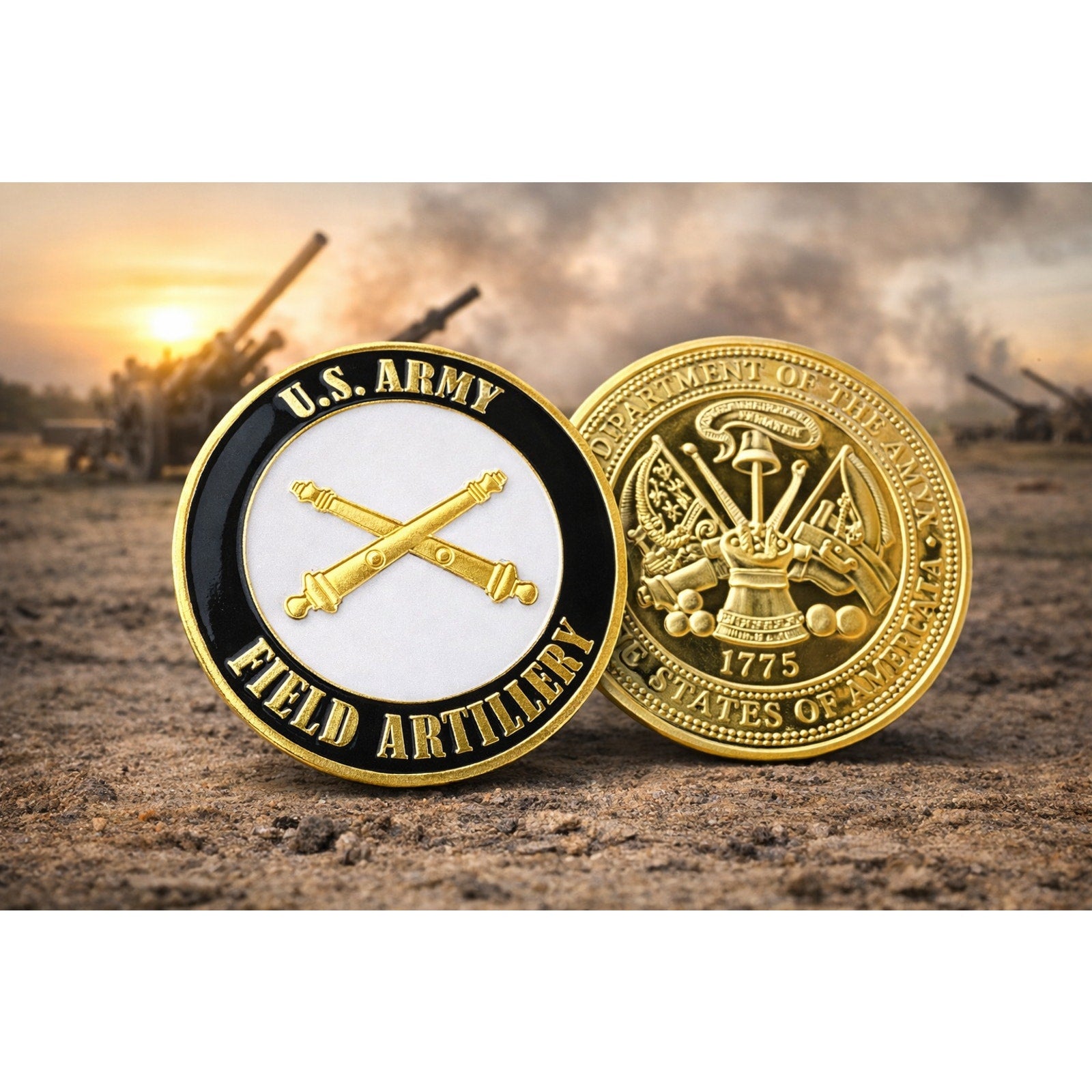 U S ARMY Field Artillery Combat Challenge Coin ·FAST SHIPPING· ·NEW·