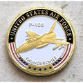 U S AIR FORCE F-105 THUNDERCHIEF Challenge Coin USA