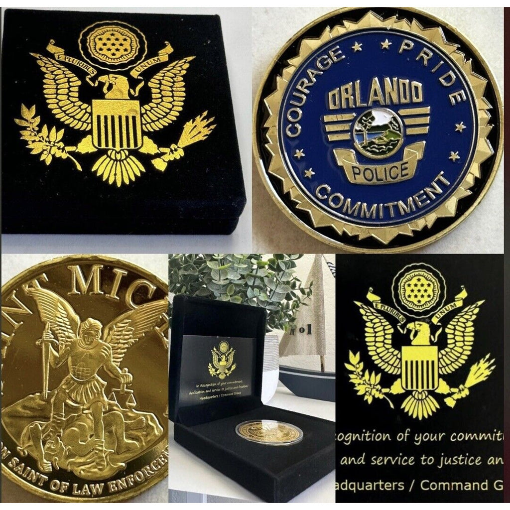 City of Orlando Police Dept Challenge Coin USA
