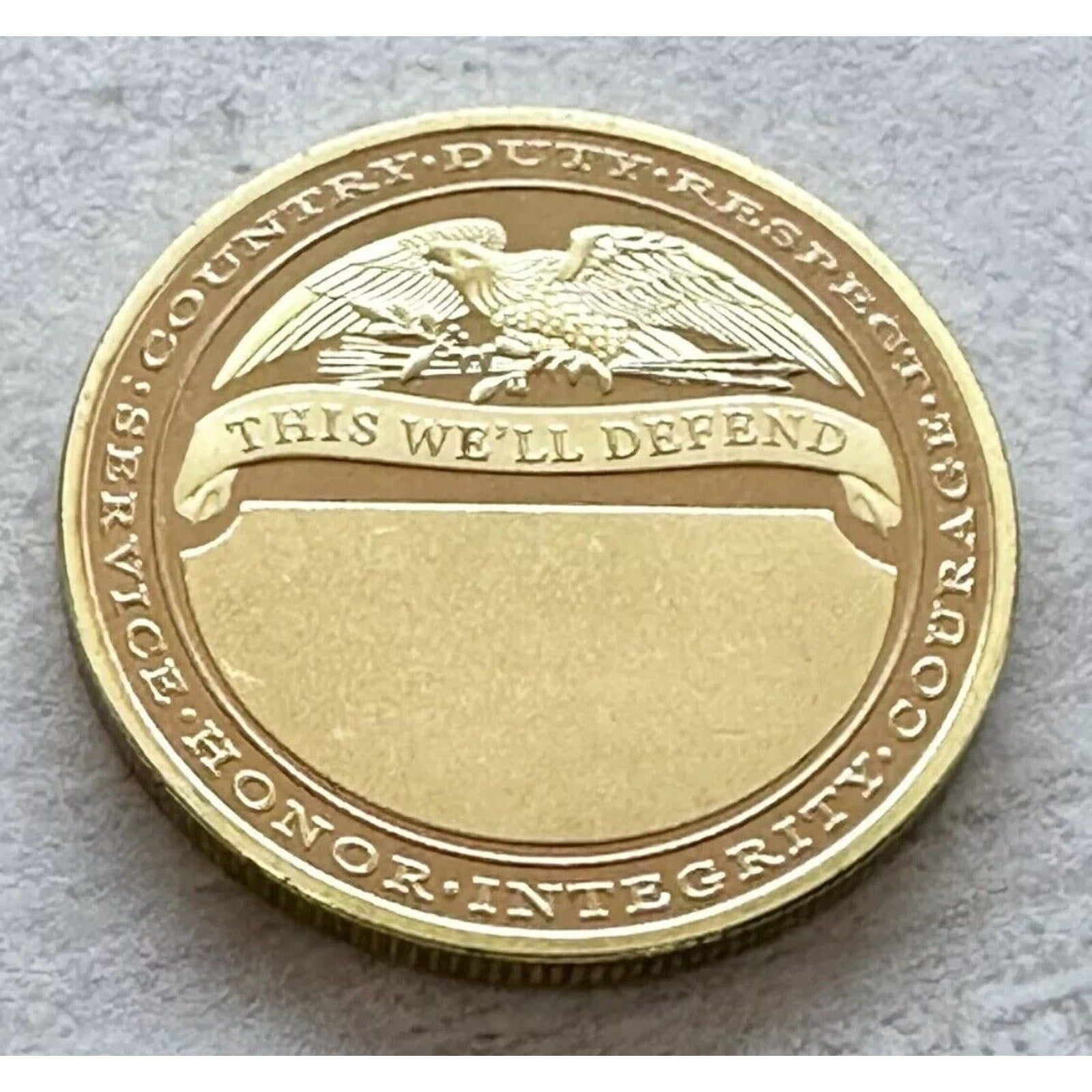 2pcs Army Rank Captain O-3 And SNIPER ONE SHOT ONE KILL CHALLENGE COINS