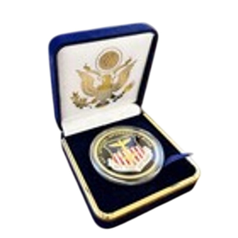 Department of Energy (DOE) Challenge Coin With Blue Velvet Case. Fast Shipping!