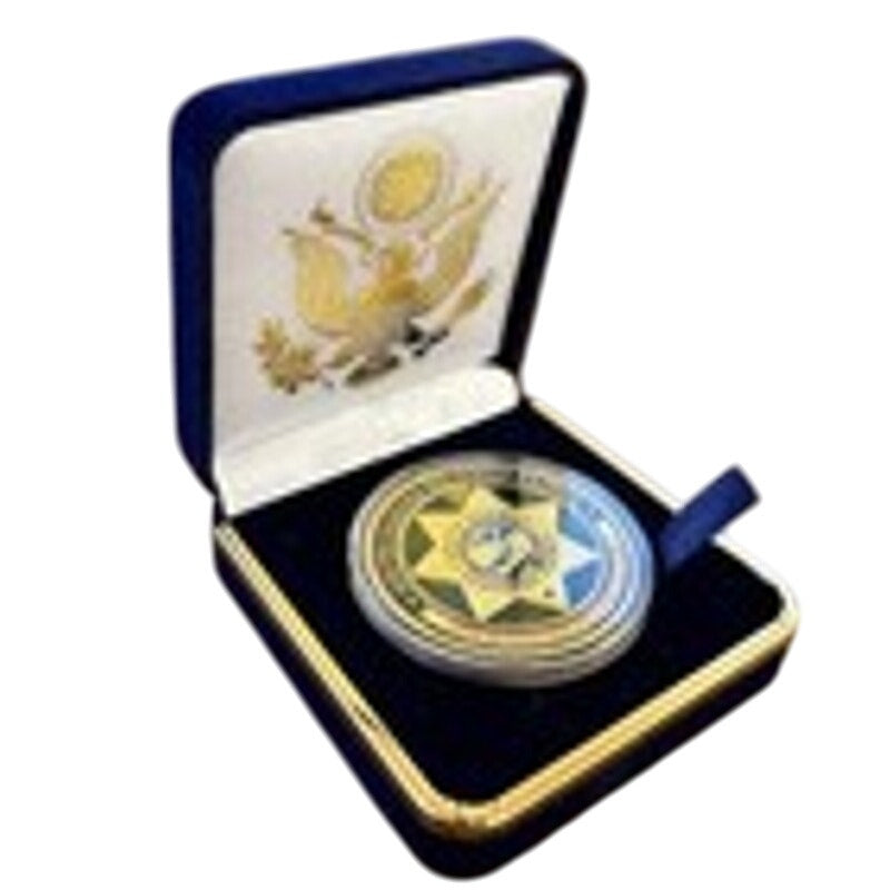 Department of Energy (DOE) Challenge Coin With Blue Velvet Case. Fast Shipping!