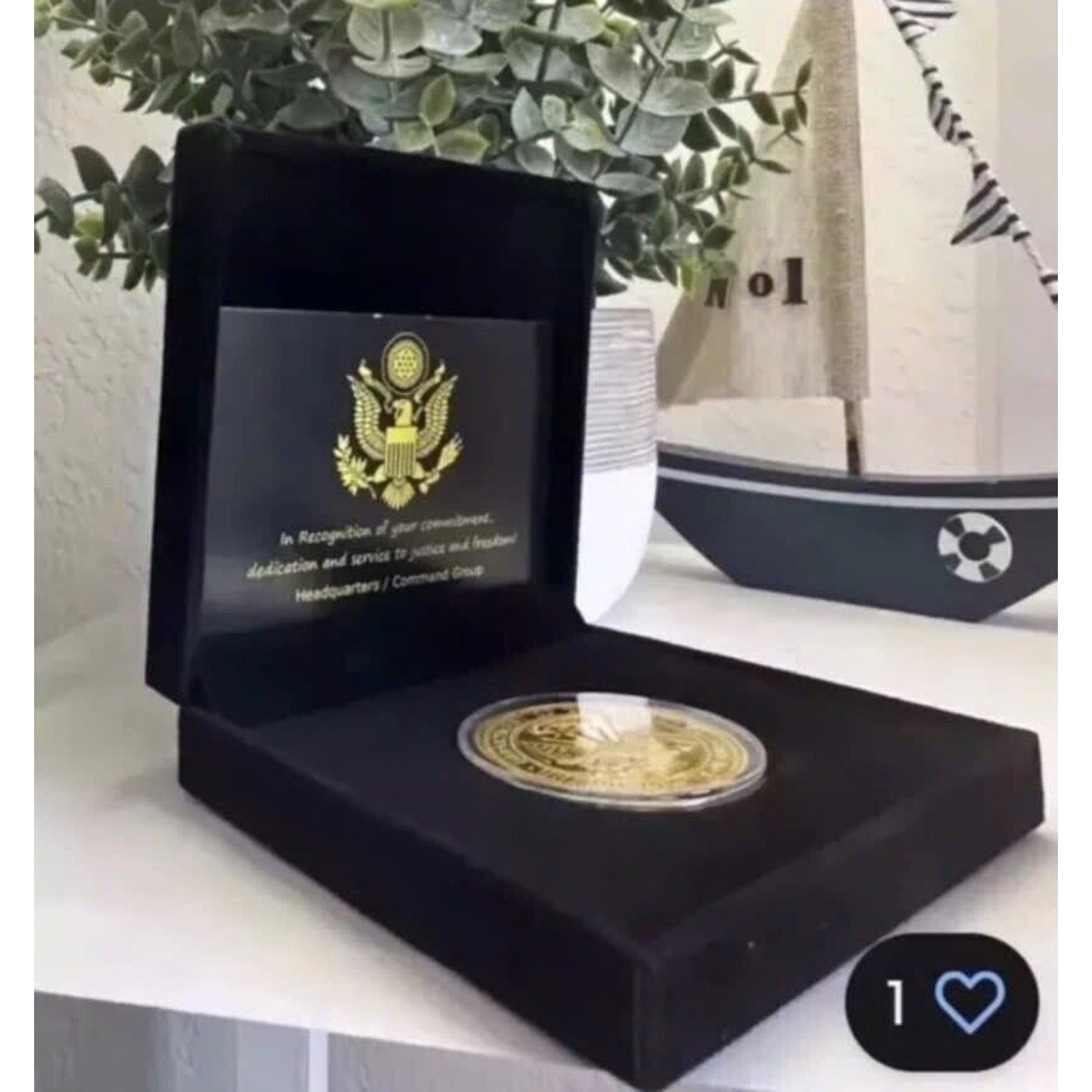 Defense Intelligence Agency (DIA) Joint Intel Retirement Award Coin