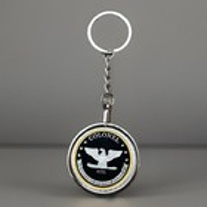 COLONEL ARMY MILITARY CHALLENGE COIN KEYCHAIN. Fast Shipping.