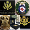 U S AIR FORCE Fire Protection Challenge Coin USA F