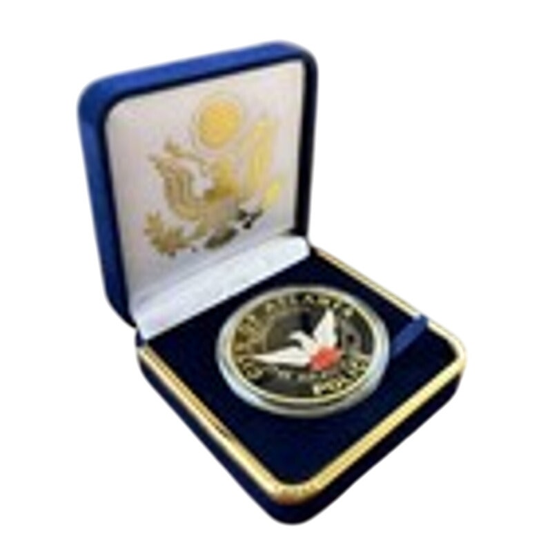 Department of Energy (DOE) Challenge Coin With Blue Velvet Case. Fast Shipping!