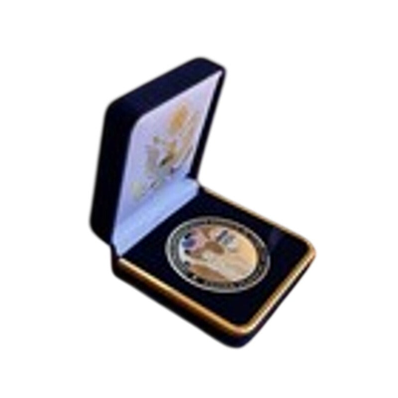Department of Energy (DOE) Challenge Coin With Blue Velvet Case. Fast Shipping!