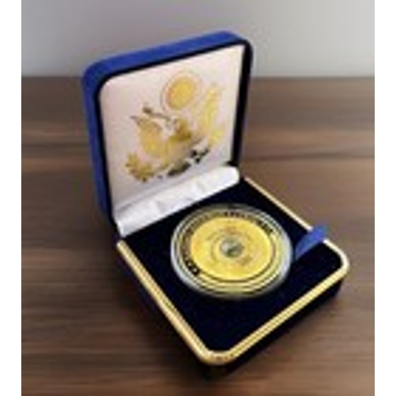 Department of Energy (DOE) Challenge Coin With Blue Velvet Case. Fast Shipping!
