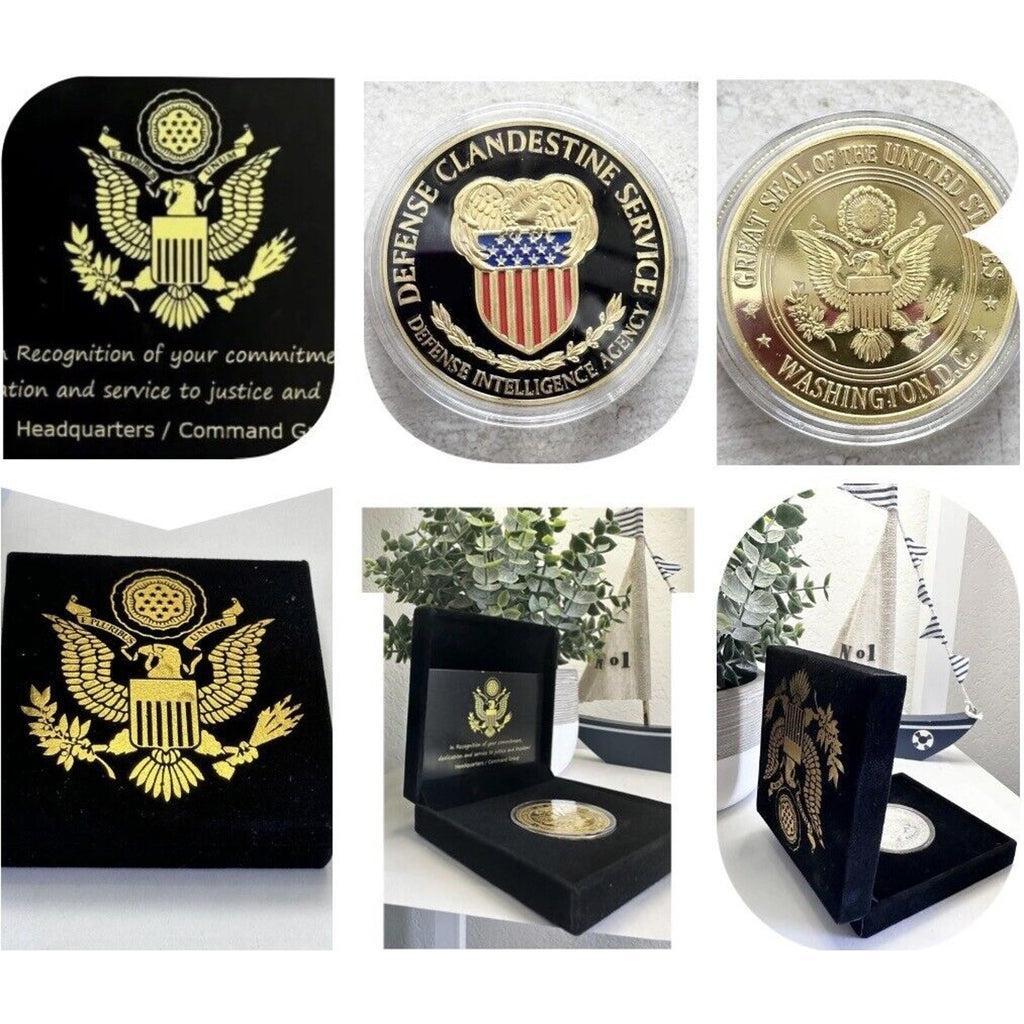 Defense Clandestine Service (DCS) Challenge Coin USA