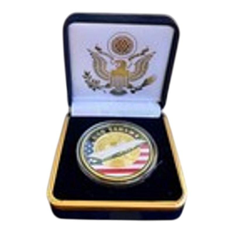 Department of Energy (DOE) Challenge Coin With Blue Velvet Case. Fast Shipping!