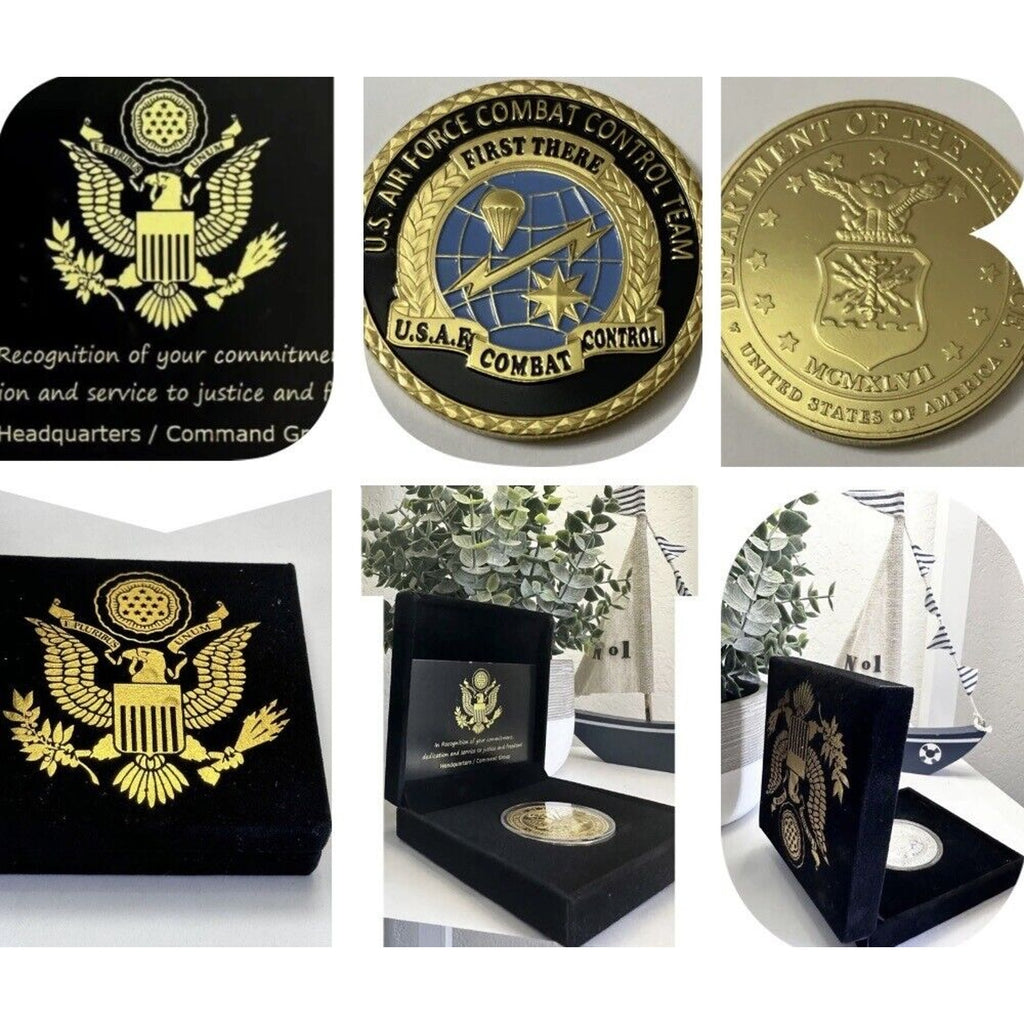US air force combat control team challenge coin USAF