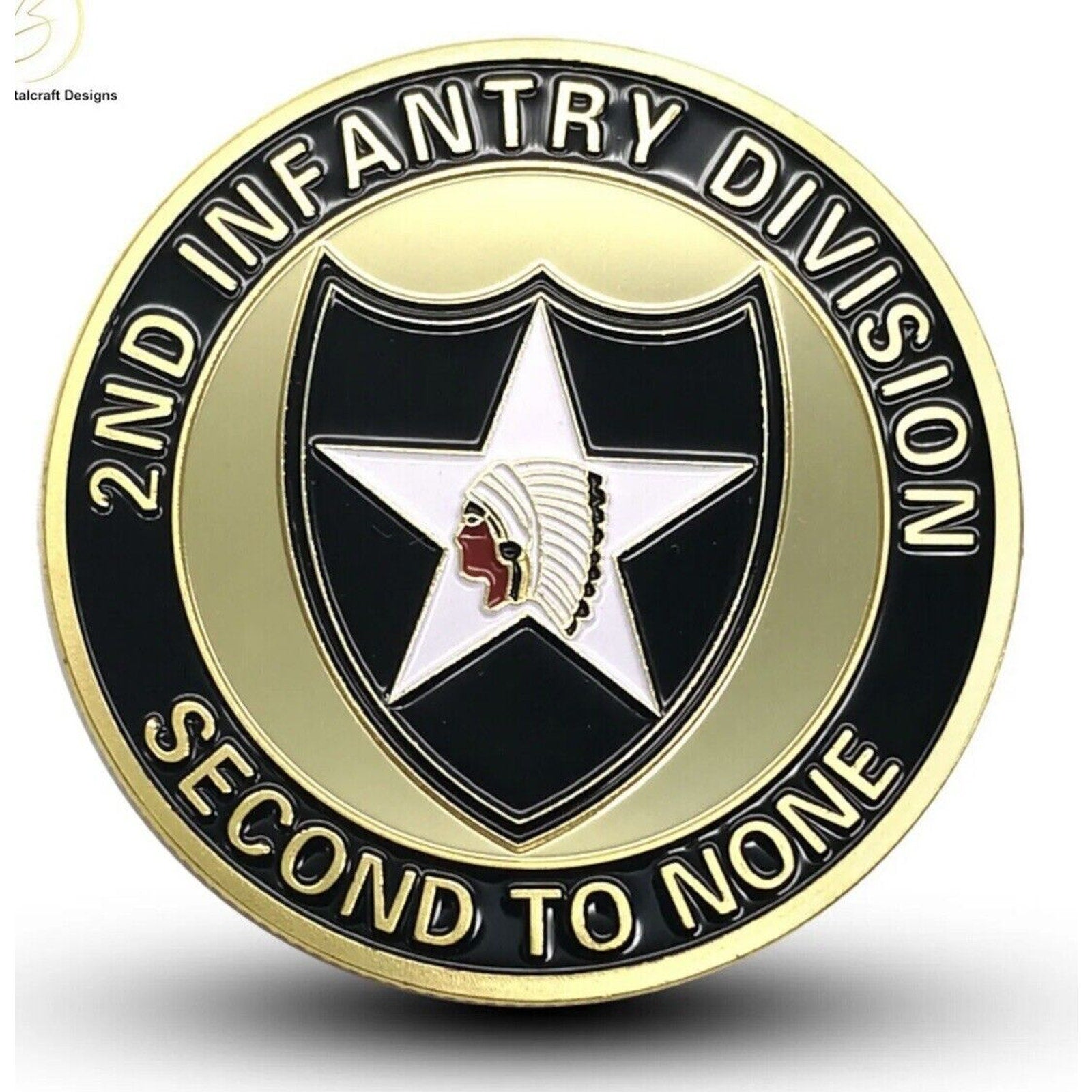 Challenge Coin Camp Casey US ARMY 2nd Infantry Coin Military US SELLER USA AMY