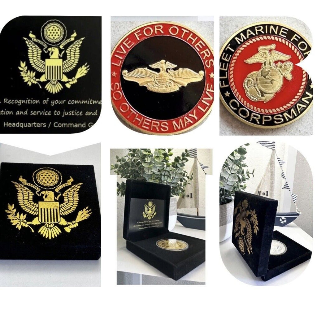 U.S. United States Marine Corps Fleet Marine Force FMF Corpsman USMC USA