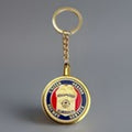 US SECRET SERVICE Department Of Home land Security Challenge Coin Keychain