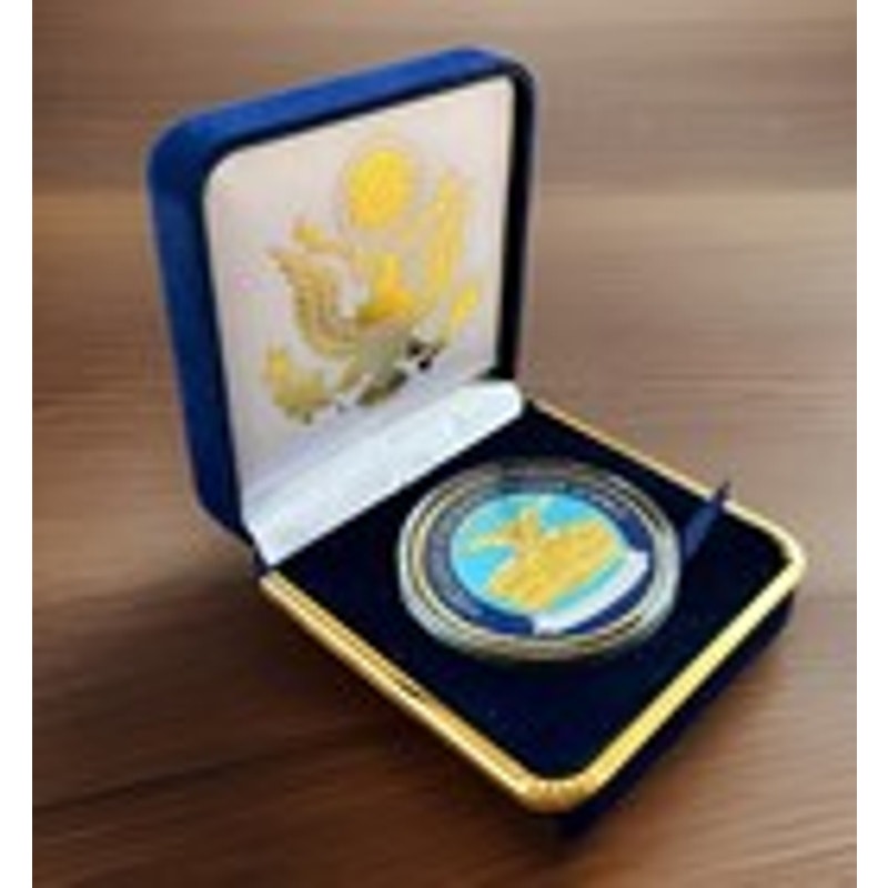 Department of Energy (DOE) Challenge Coin With Blue Velvet Case. Fast Shipping!