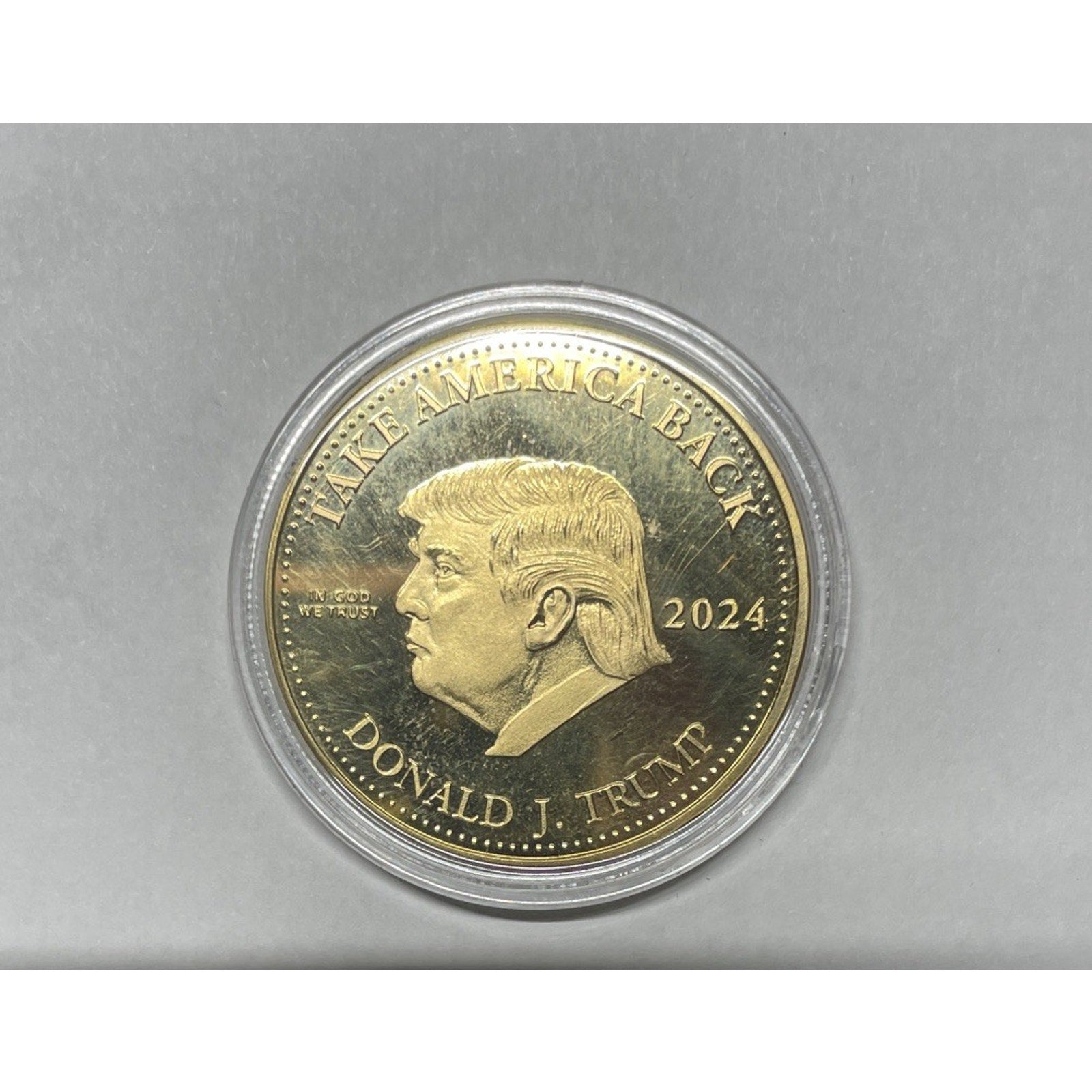 24k Gold Coin Donald Trump