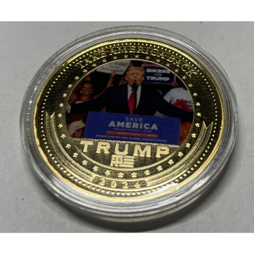 24k Gold Coin Donald Trump