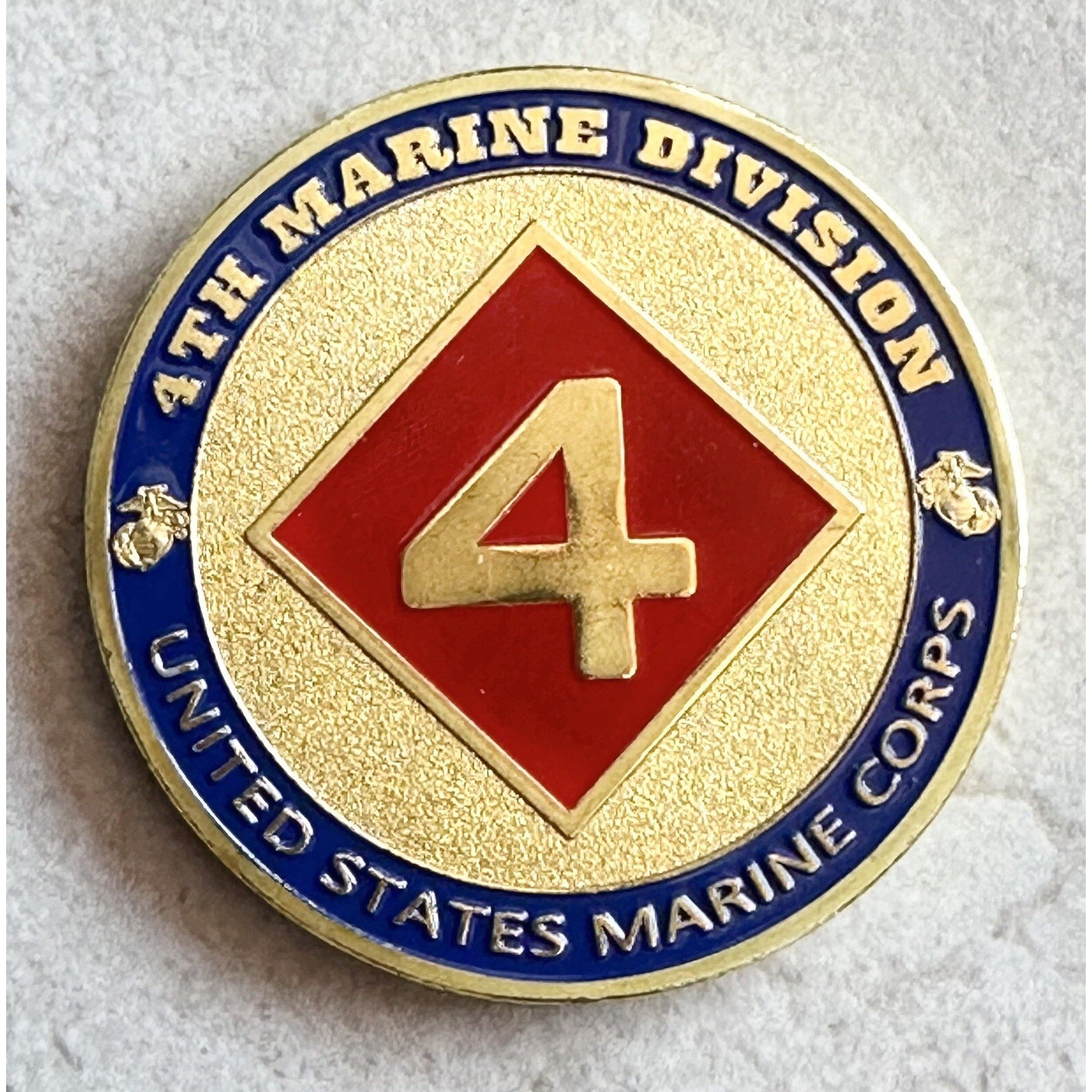 US MARINE CORPS - 4th COMBAT DIVISION Challenge
