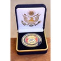 Department of Energy (DOE) Challenge Coin With Blue Velvet Case. Fast Shipping!