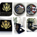 Thank You For Your Service Military Enamel Coin USA