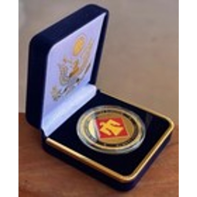 Department of Energy (DOE) Challenge Coin With Blue Velvet Case. Fast Shipping!