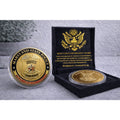 MARYLAND STATE POLICE Challenge Coin w/ Retirement Award
