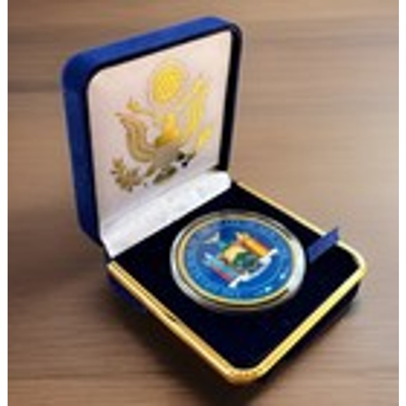 Department of Energy (DOE) Challenge Coin With Blue Velvet Case. Fast Shipping!