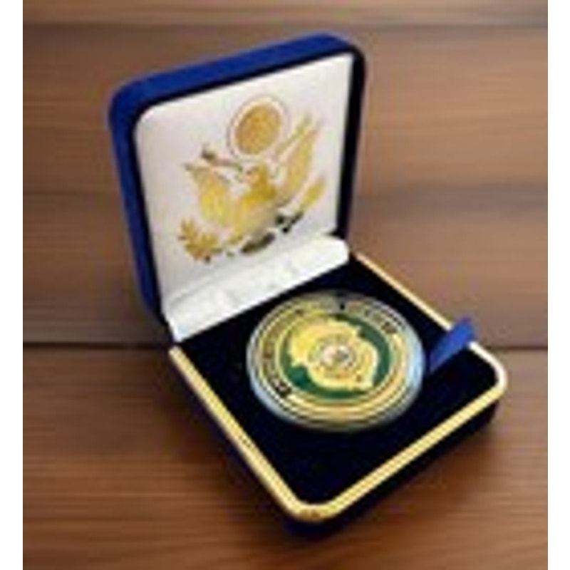 Department of Energy (DOE) Challenge Coin With Blue Velvet Case. Fast Shipping!
