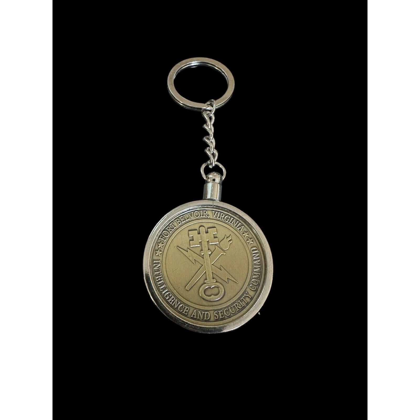 US Army Counter Intelligence Officer/ Special Agent Badge Coin Key Chain