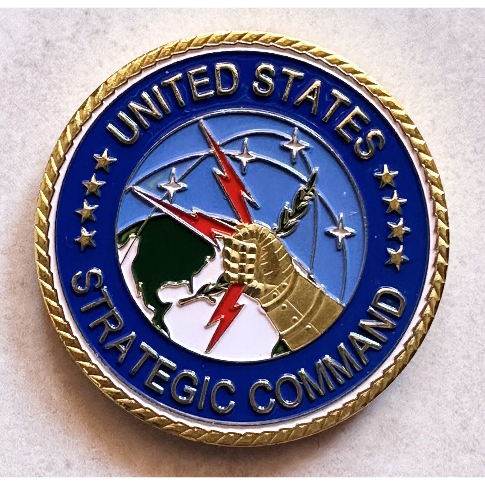 United States Strategic Command Challenge Coin USA