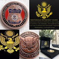 Security Investigations federal police coin Special Agent W/Retirement Award