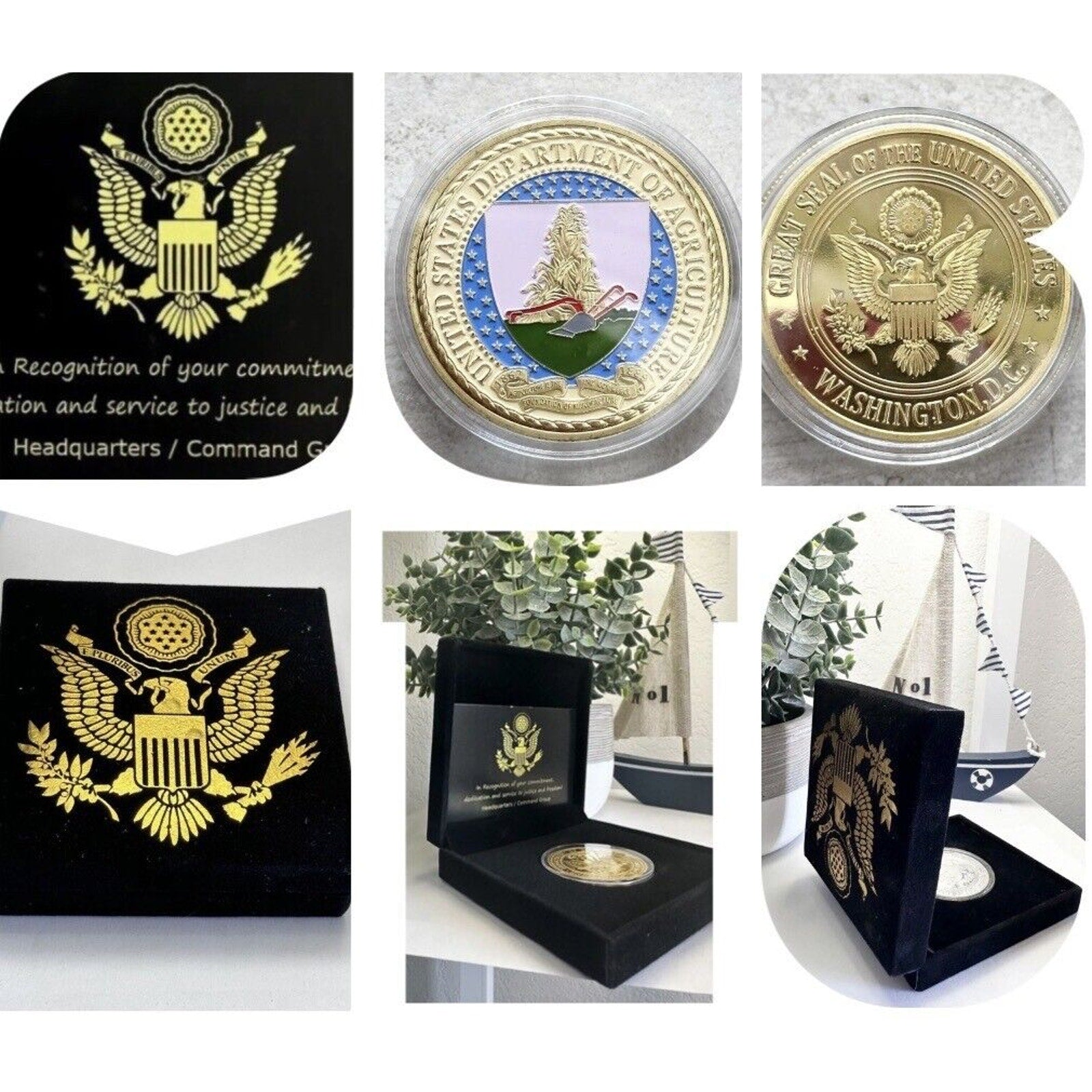 Department of Agriculture Challenge Coin USA