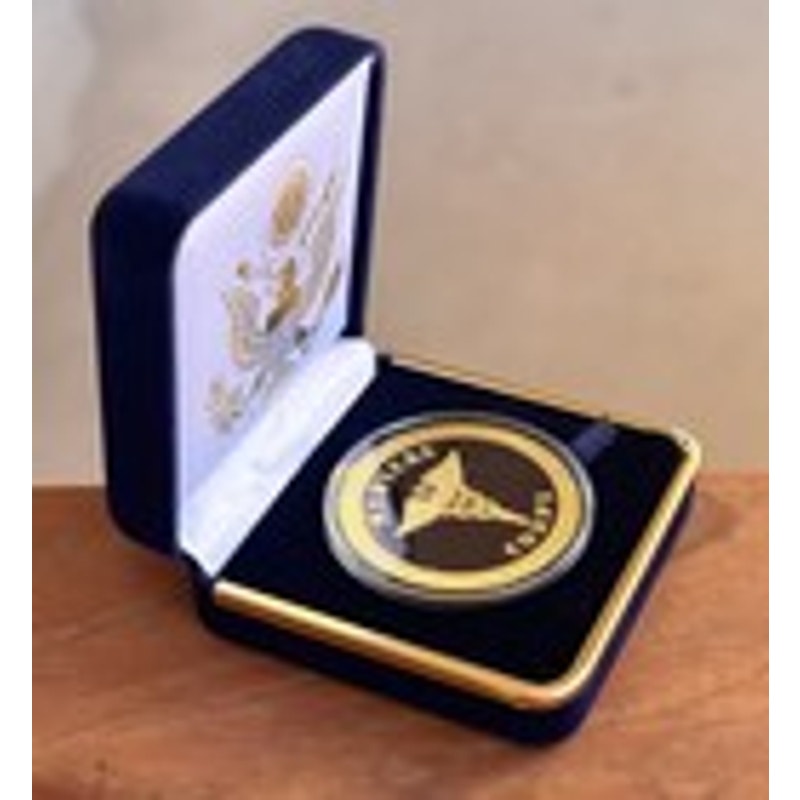 Department of Energy (DOE) Challenge Coin With Blue Velvet Case. Fast Shipping!