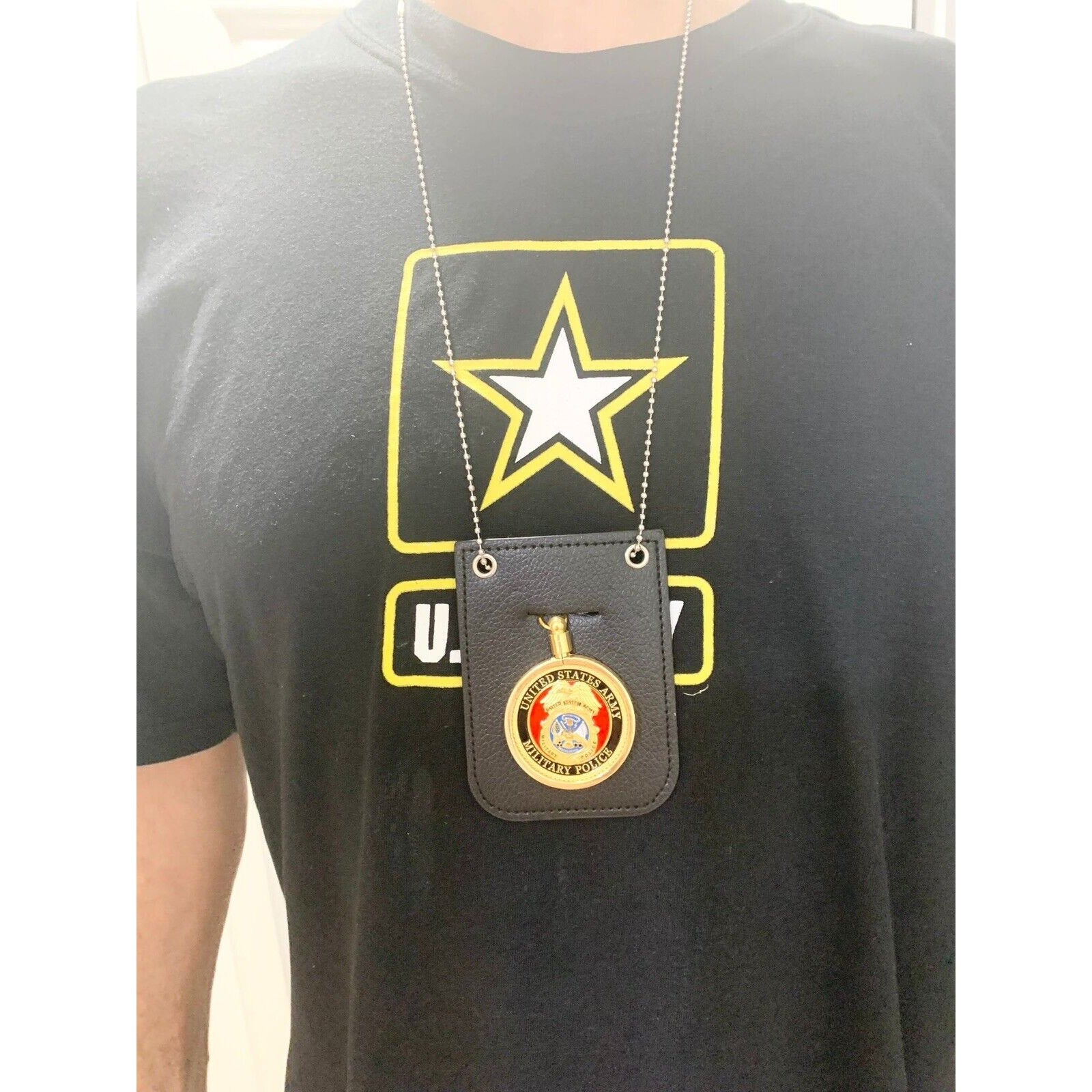 Police Badge Challenge Coin Military Police MP Law Enforcement USMS FBI
