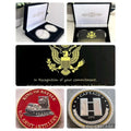 2pcs Army Rank Captain O-3 And Ft. Sill Artillery Base