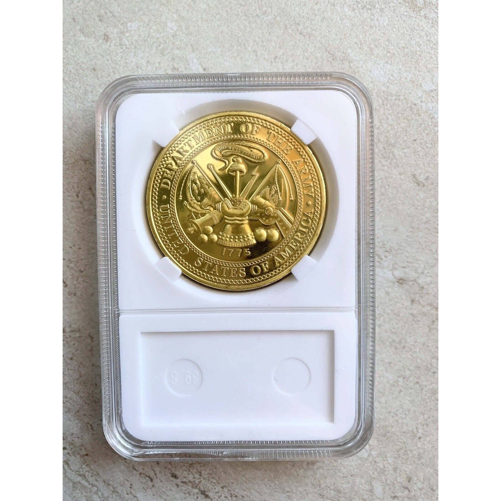 2 PCS MP-Military Police Army Challenge Coin US Army. With Case - Fast Shipping