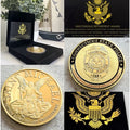CONNECTICUT STATE POLICE Challenge Coin With Retirement Award