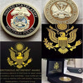 MP-Military Police Army Coin US Army With Retirement Award