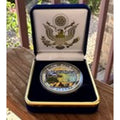 Department of Energy (DOE) Challenge Coin With Blue Velvet Case. Fast Shipping!